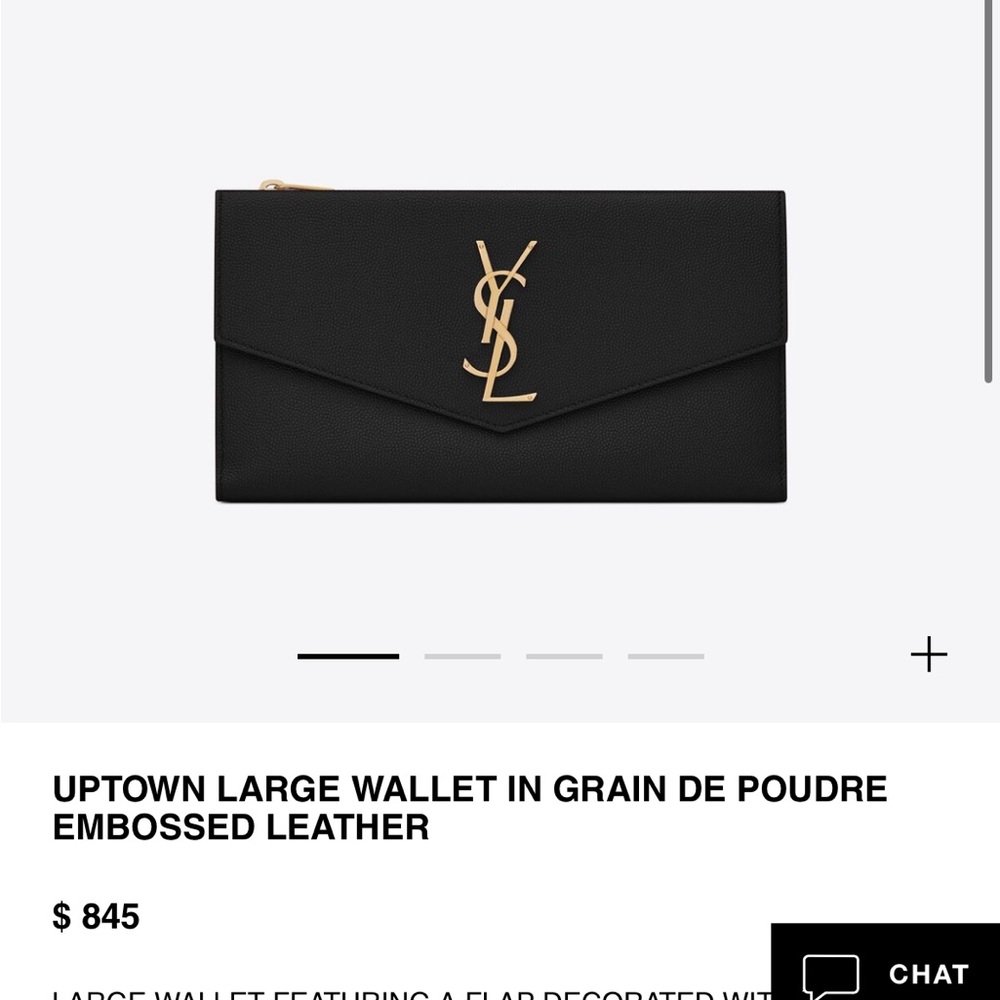 YSL Large Envelope Wallet
